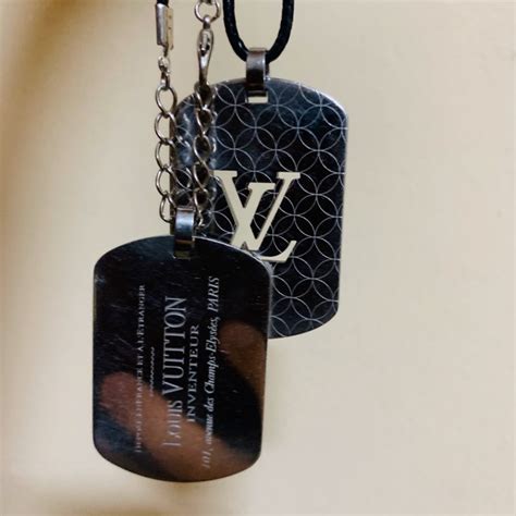 louis vuitton mens cross necklace|louis vuitton pendant men's.